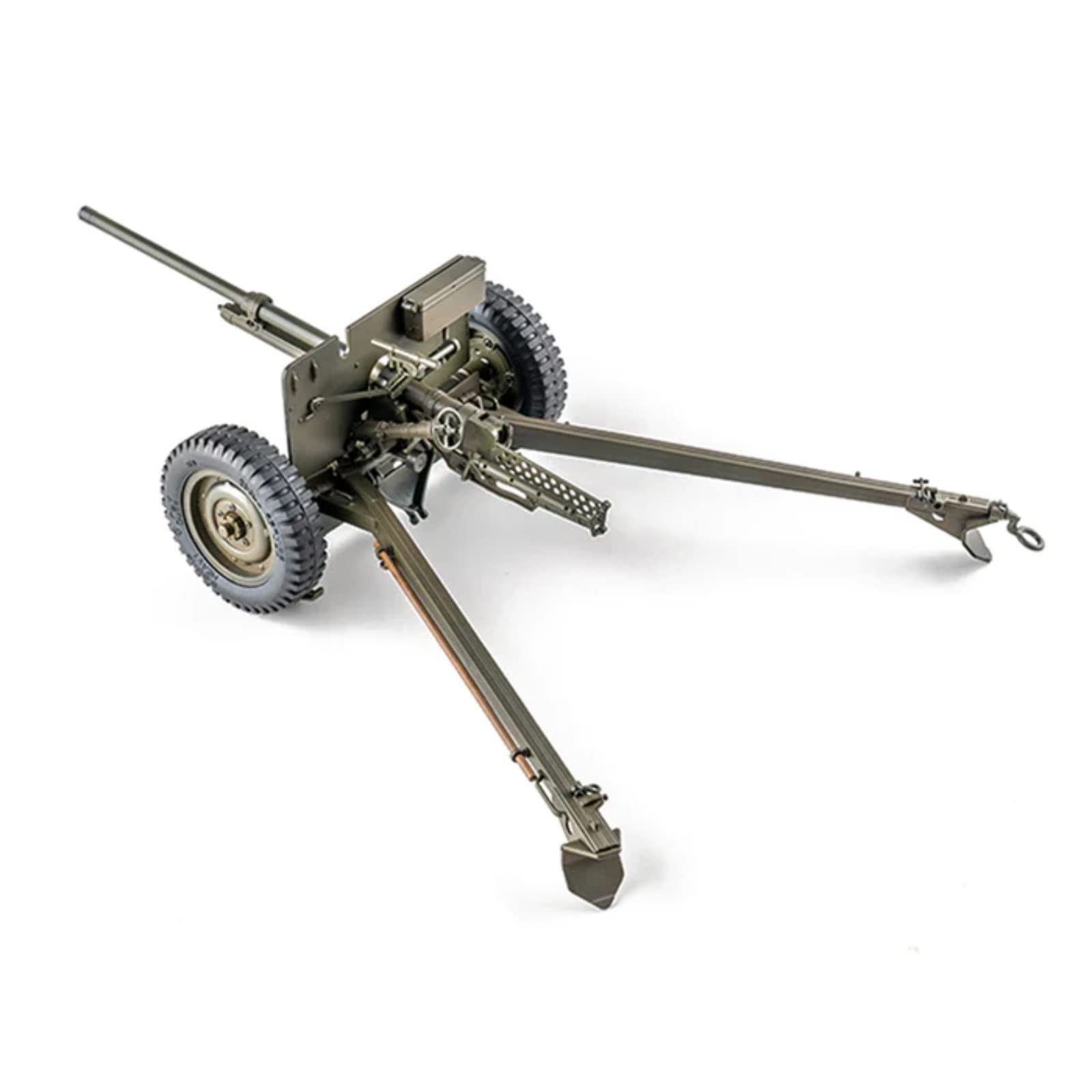 Amazon | Fms Rochobby M3 対戦車砲 1/12 1941MB フック付車両用